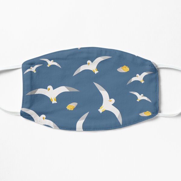 Seagulls and Chips Flat Mask