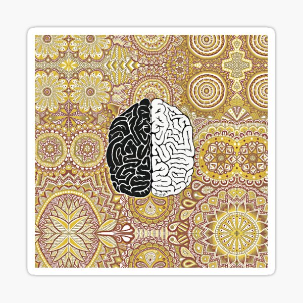 Grand cerveau Sticker