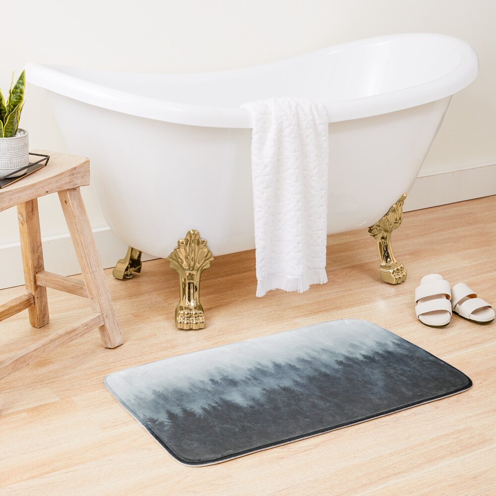 High And Low Bath Mat