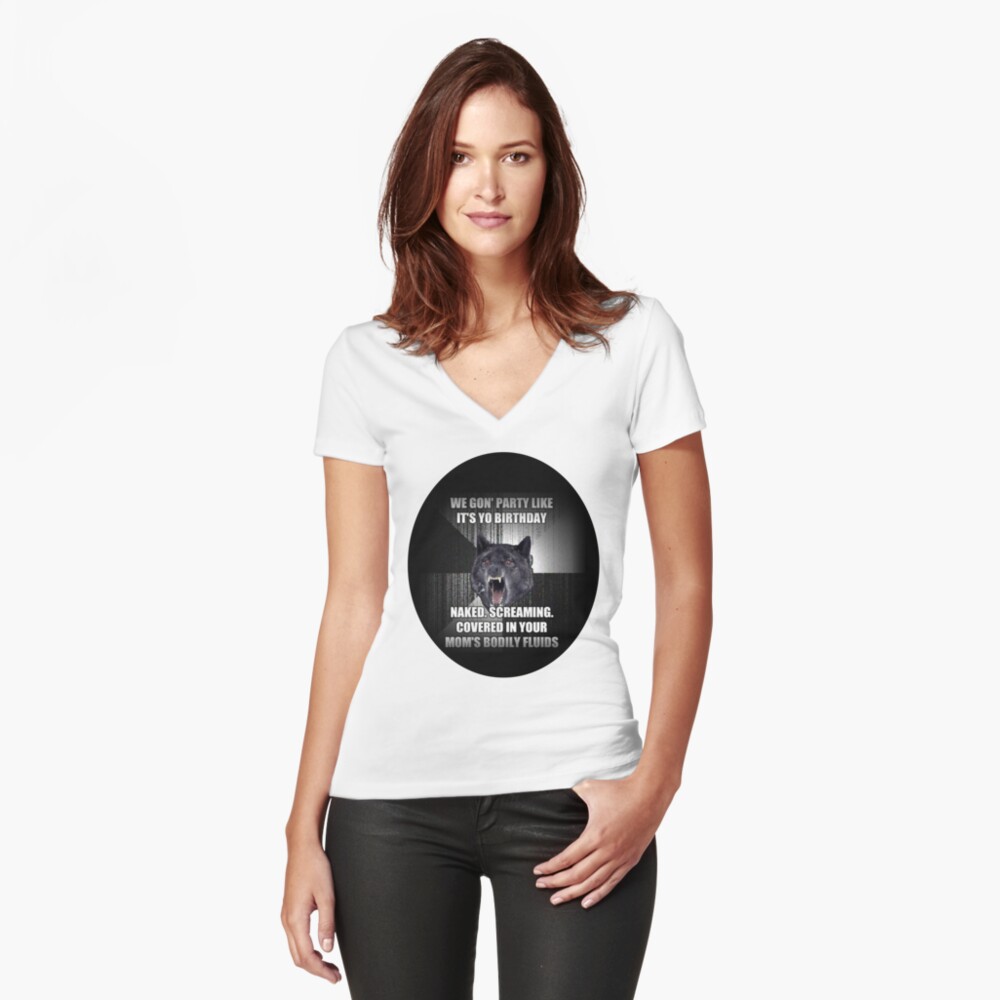 Item preview, Fitted V-Neck T-Shirt designed and sold by HowardWalsh.