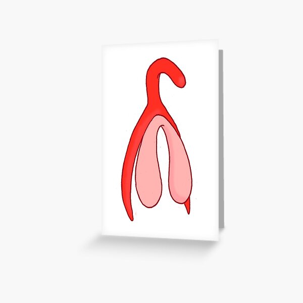 Clit oh mon clit. Greeting Card