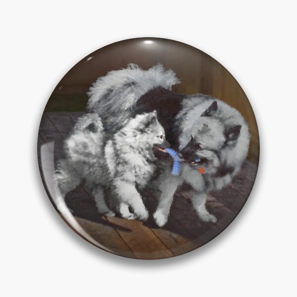 Item preview, Keeshond Playtime designed and sold by alpendesigns.