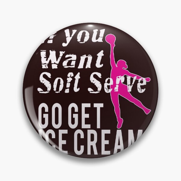 Item preview, Funny Girls & Womens Volleyball Gift Soft Serve Volleyball designed and sold by LGamble12345.