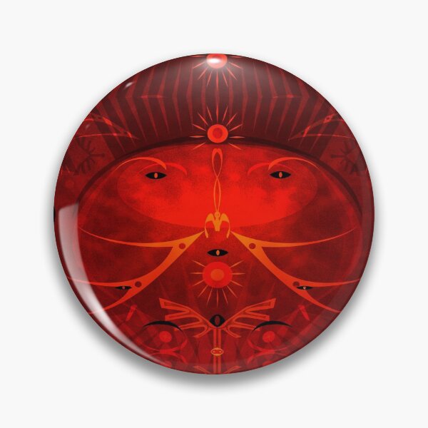 Item preview, Red Sultan Abstract pattern designed and sold by 40degreesSouth.