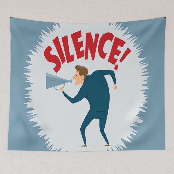 Item preview, Silence Boss designed and sold by StefanAlfonso.
