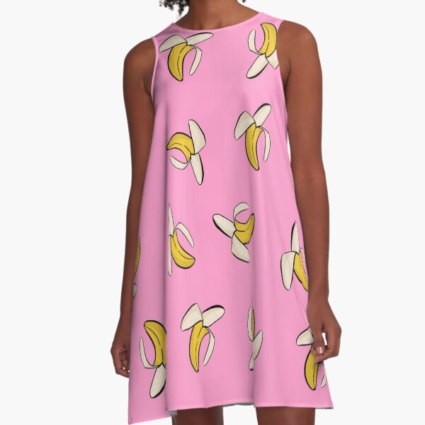 Item preview, Banana Pattern on Pink designed and sold by OneThreeSix.