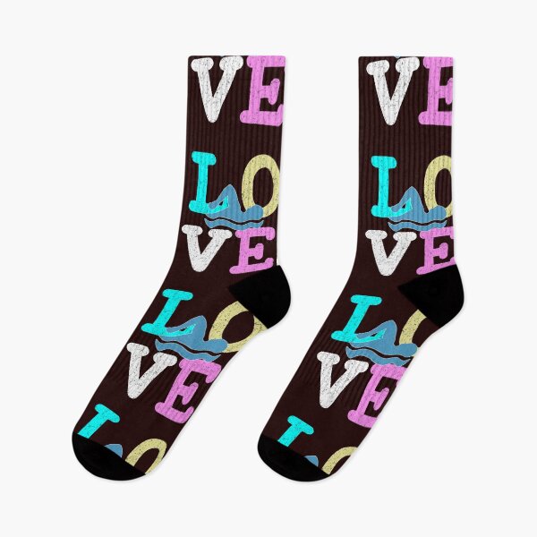 Item preview, Top Fun Love Swim Swimmer Gift Design designed and sold by LGamble12345.