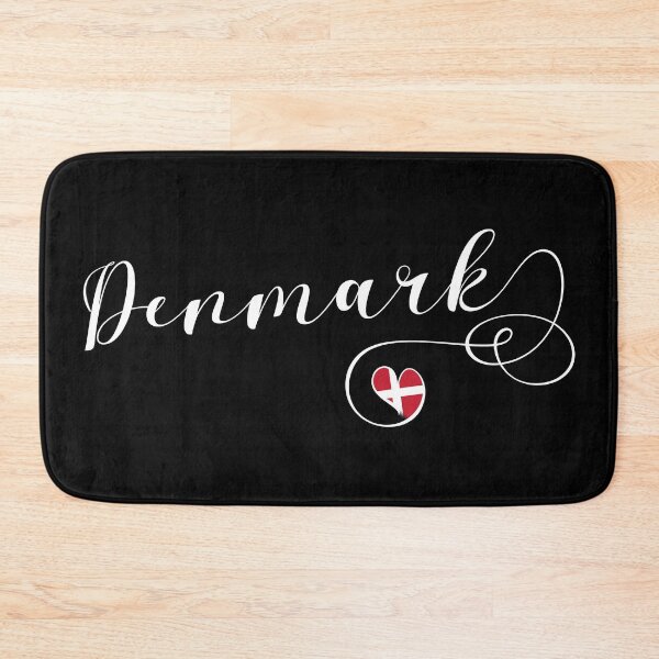 Item preview, Heart Denmark, Denmark Flag, I Love Denmark designed and sold by Celticana.