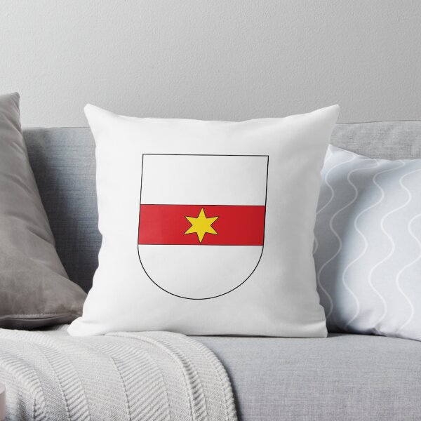 044_1 - BOLZANO - COAT OF ARMS Throw Pillow