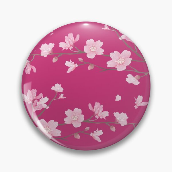 Item preview, Cherry Blossom flower plant - Magenta pink designed and sold by designenrich.