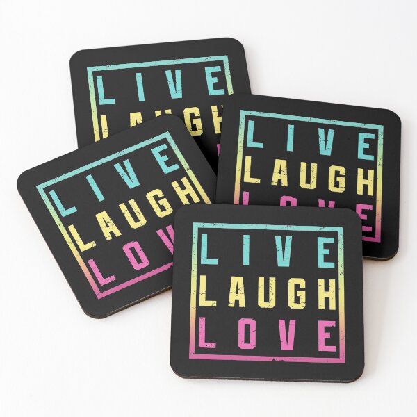 Item preview, Live Laugh Love Inspiration Motivational Graphic Quotes T-Shirt designed and sold by belmahdy.