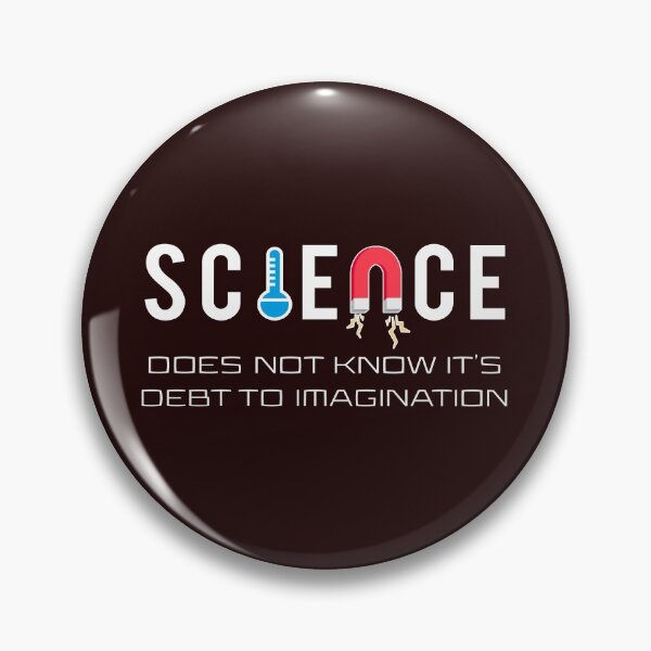 Item preview, Top Science Quotes Debt to Imagination Gift Design designed and sold by LGamble12345.
