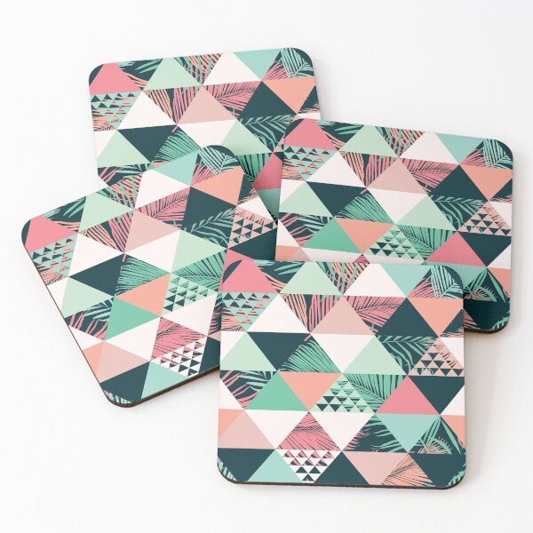 Item preview, Geometric Tropical Triangles designed and sold by Eagerly Elementary Music.