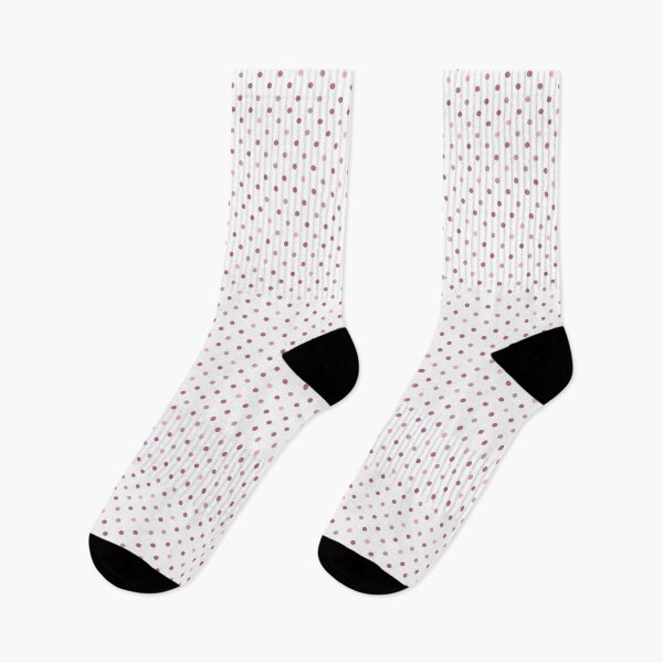 Item preview, Pink and Purple Polka Dots on White Background - Classic Print for a Reason. designed and sold by cgroenewald.