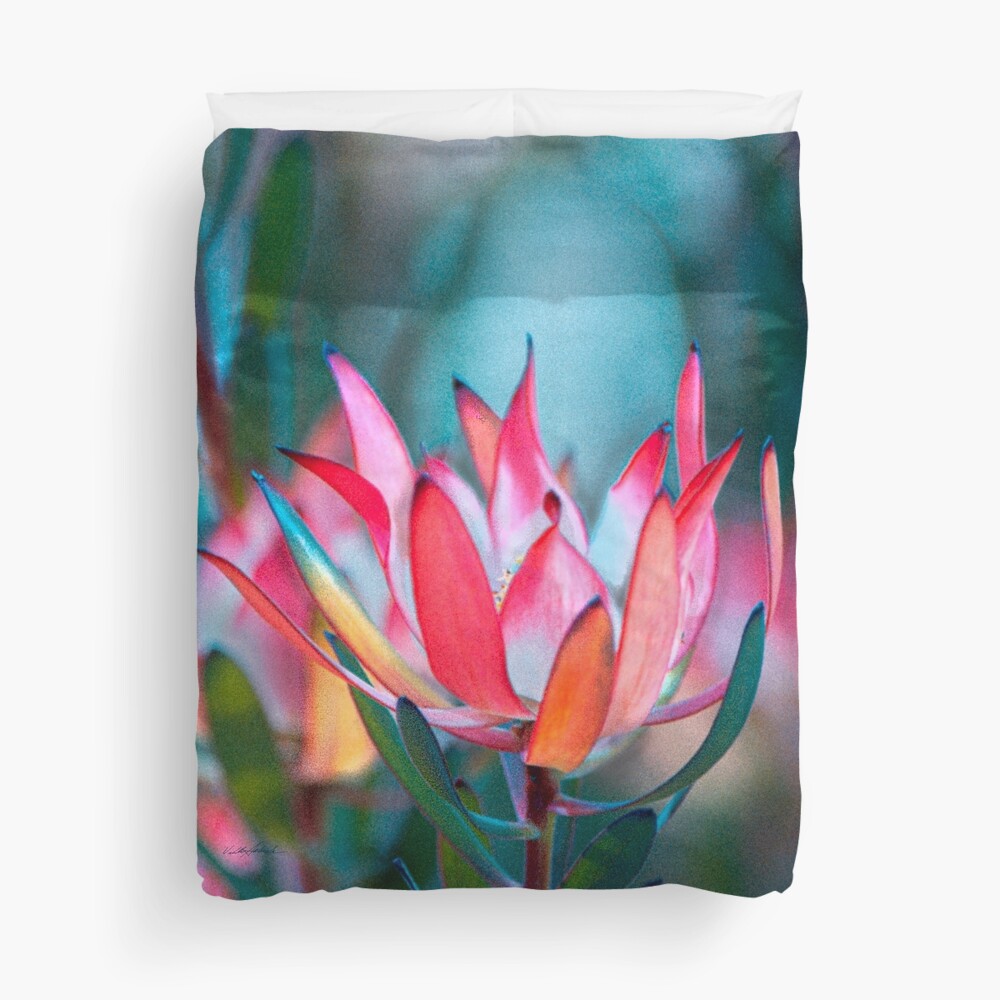 Painting My Wild Garden Duvet Cover