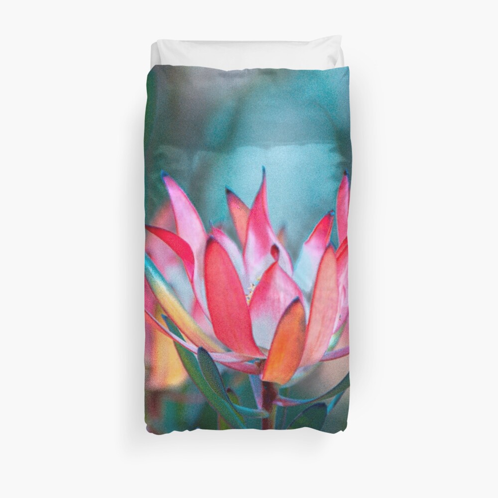 Painting My Wild Garden Duvet Cover