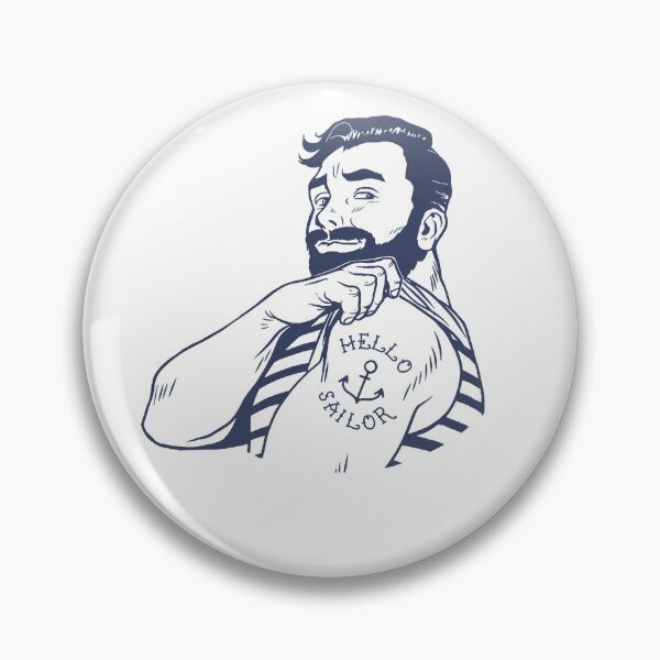 Item preview, Hello Sailor Arm Tattoo designed and sold by FleetWeek.