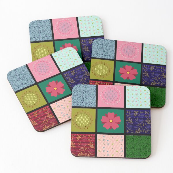 Item preview, Floral Patchwork designed and sold by Inspirarmi-.