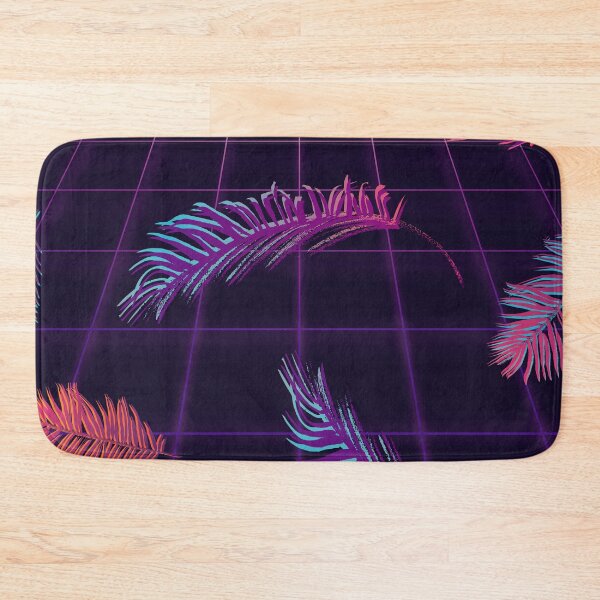 Artikelvorschau, Palm Leaves Synthwave Aesthetics entworfen und verkauft von MaiZephyr.