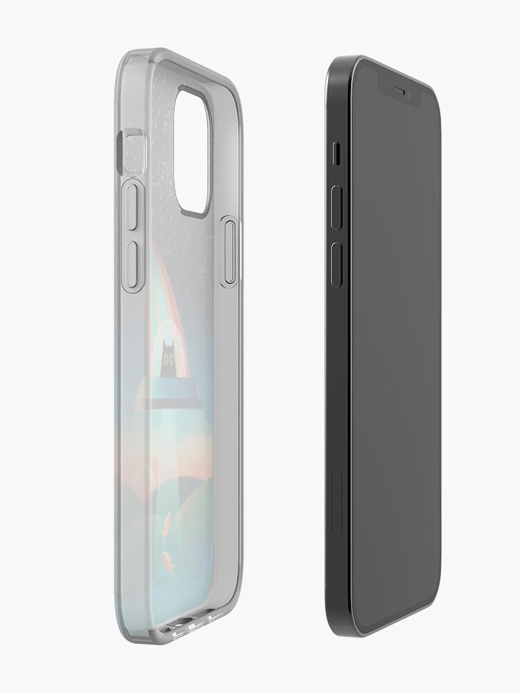 Alternate view of The Purrfect Alien iPhone Case & Cover
