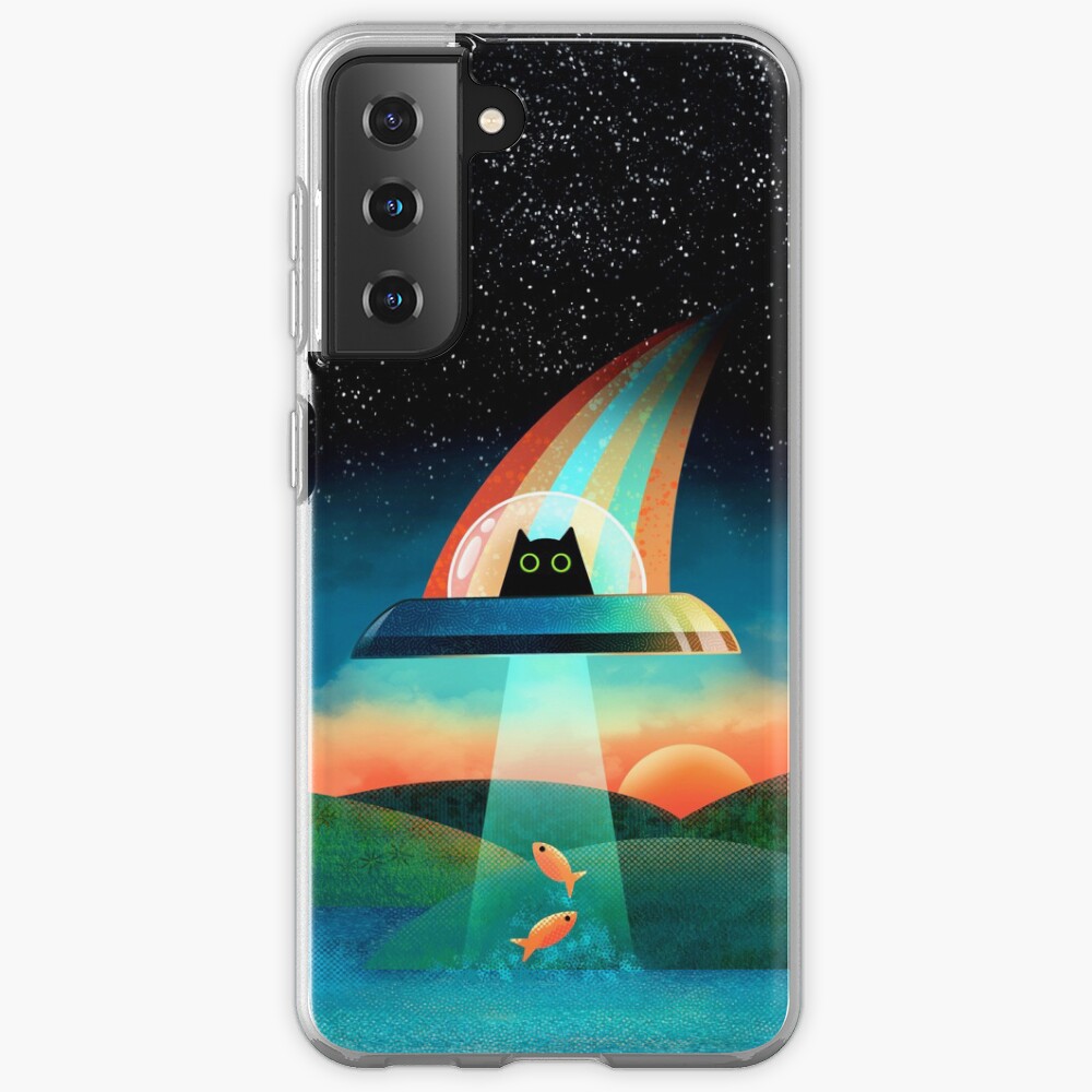 The Purrfect Alien Samsung Galaxy Phone Case