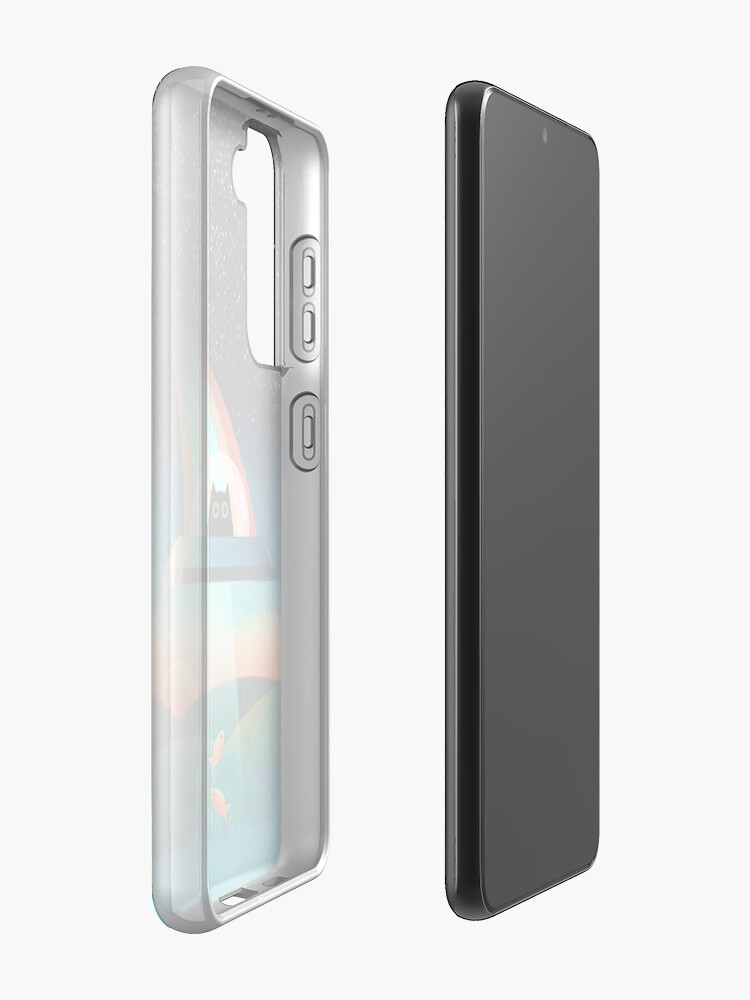 Alternate view of The Purrfect Alien Samsung Galaxy Phone Case