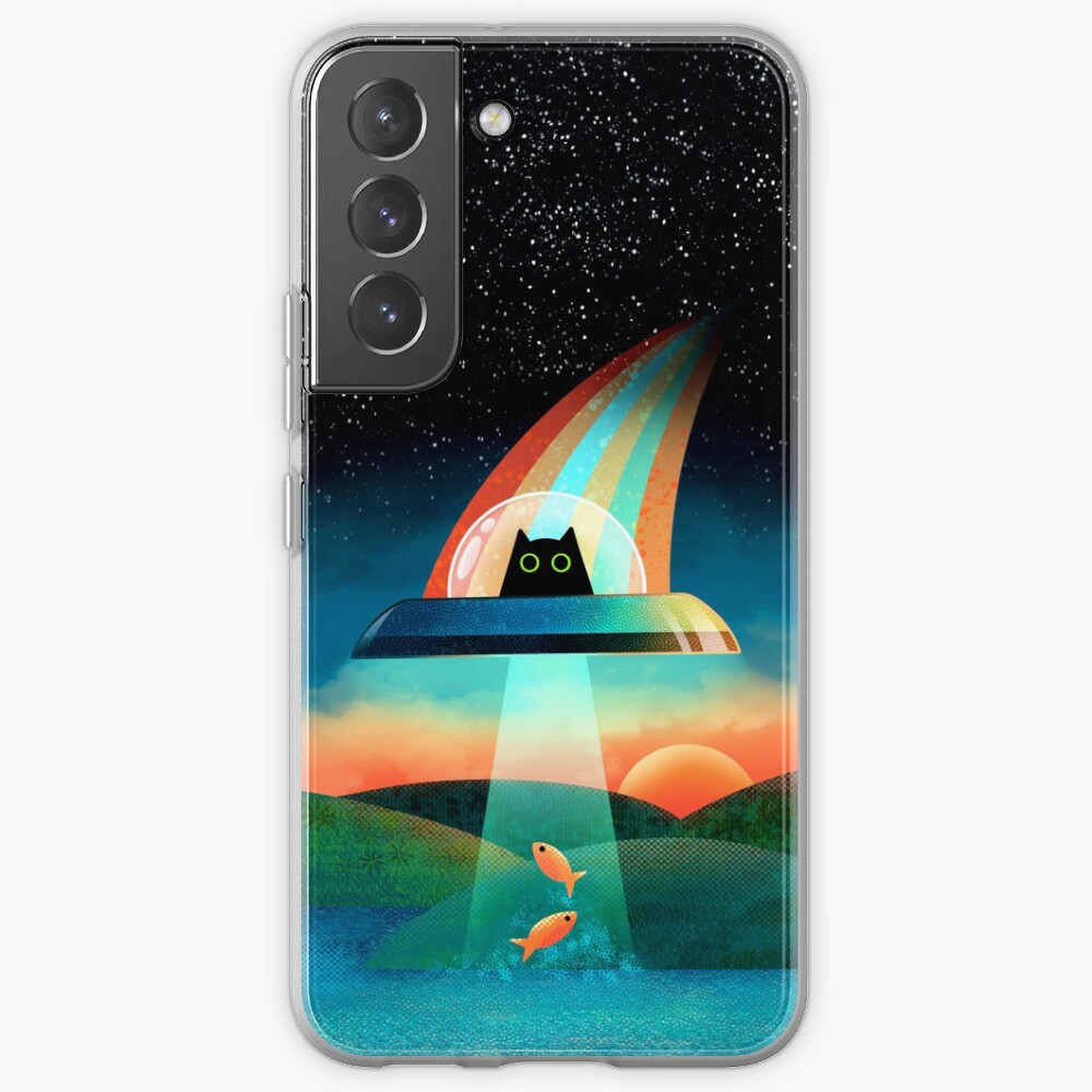 The Purrfect Alien Samsung Galaxy Phone Case