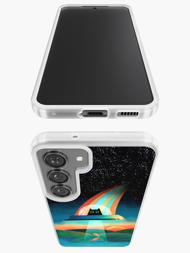Thumbnail 3 of 4, Samsung Galaxy Phone Case, The Purrfect Alien designed and sold by TigaTiga.