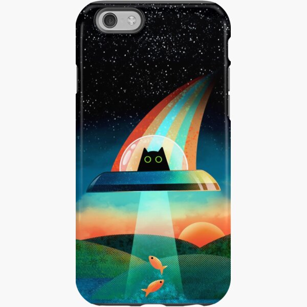 The Purrfect Alien iPhone Tough Case