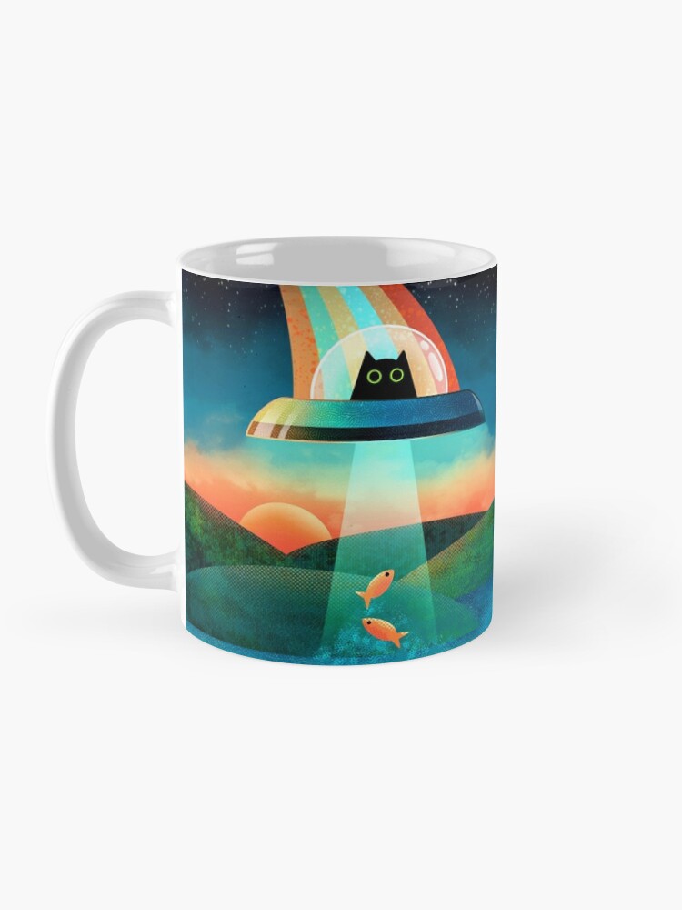 Alternate view of The Purrfect Alien  Coffee Mug