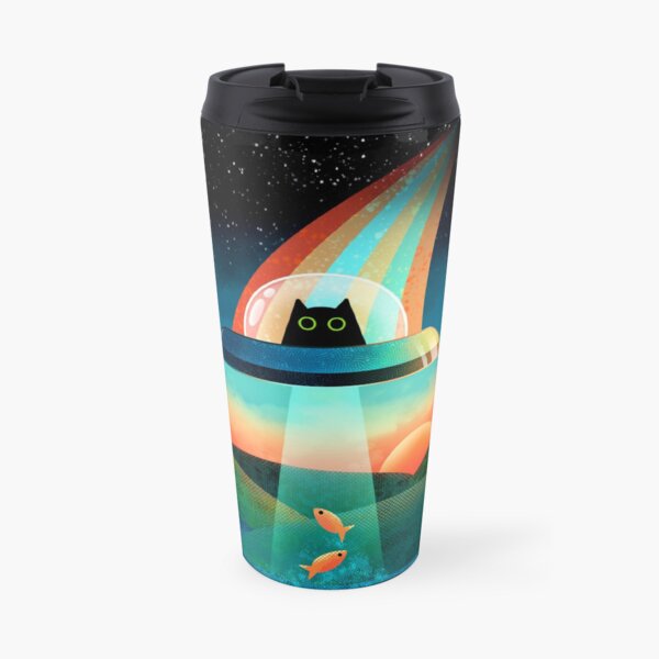 The Purrfect Alien Travel Coffee Mug