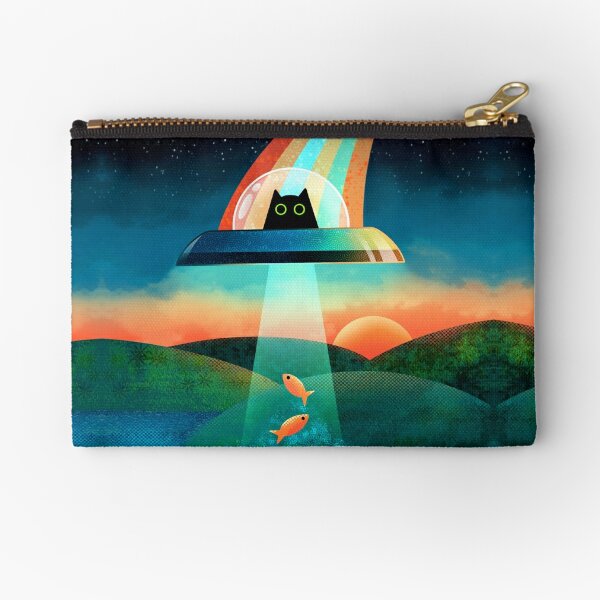 Coin purse wallet Alien,Abstract Fictional Beings,Make up Bag