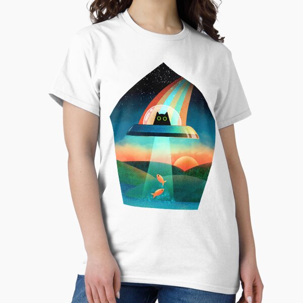 Vista previa del artículo con la obra «El extraterrestre perfecto», diseñado y vendido por TigaTiga.