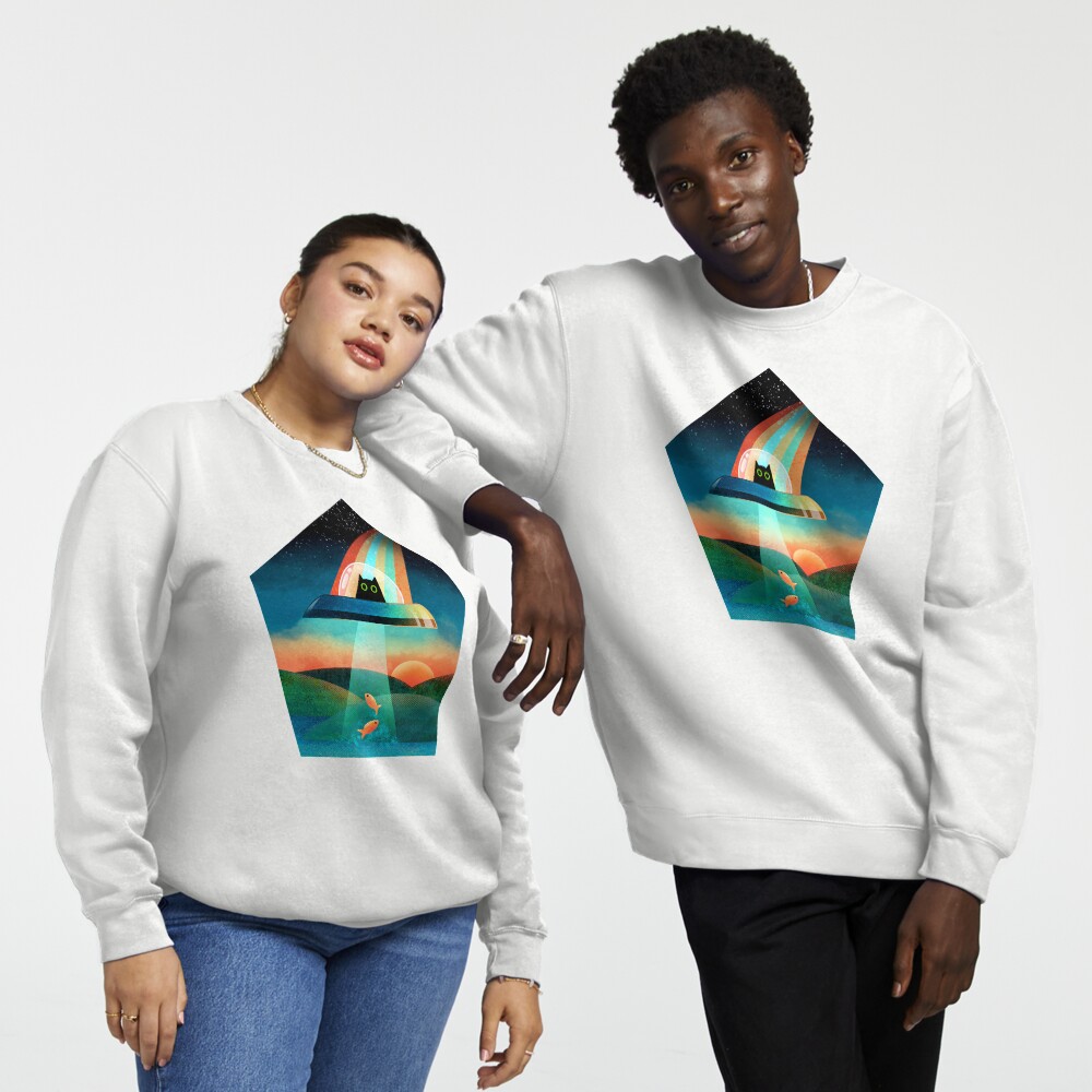 Vista previa del artículo con la obra «Sudadera sin capucha», diseñado y vendido por TigaTiga.