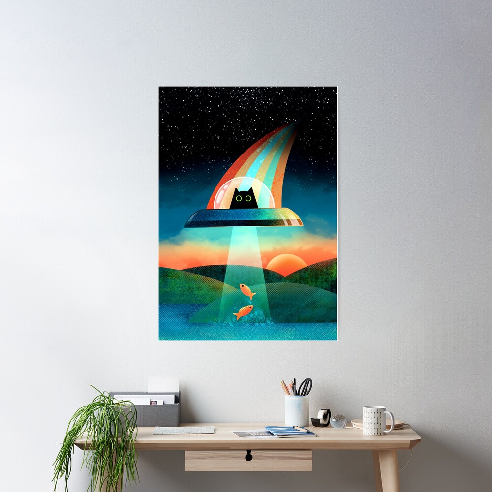 The Purrfect Alien Poster