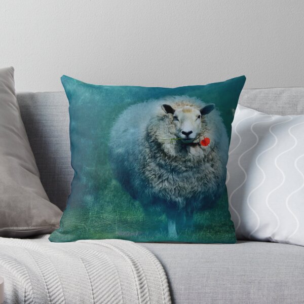 A sheep in love Dekokissen