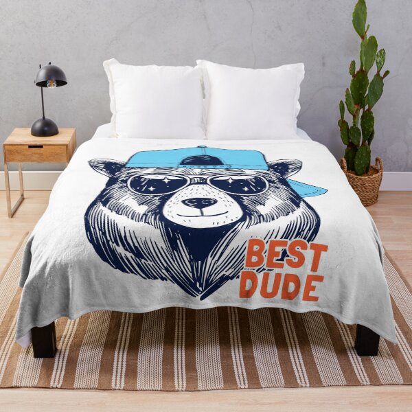 Item preview, Funny Cool Bear T-shirt, Best Dude T-shirt, Friendship T-Shirt designed and sold by belmahdy.