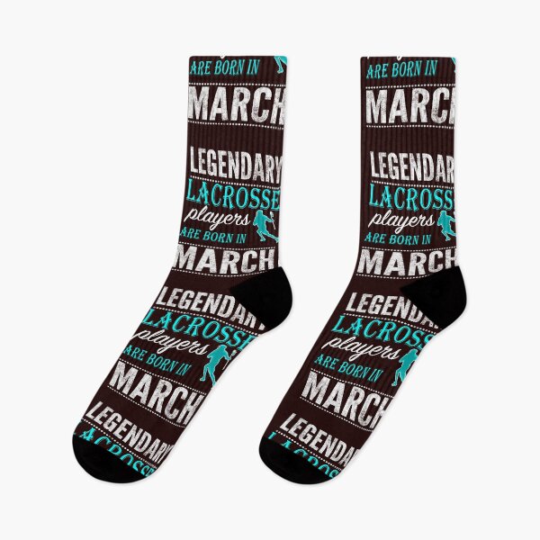 Item preview, Lacrosse Legends are Born in  March2 designed and sold by LGamble12345.