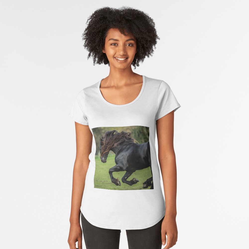 Item preview, Premium Scoop T-Shirt designed and sold by Blackhorsesltd.