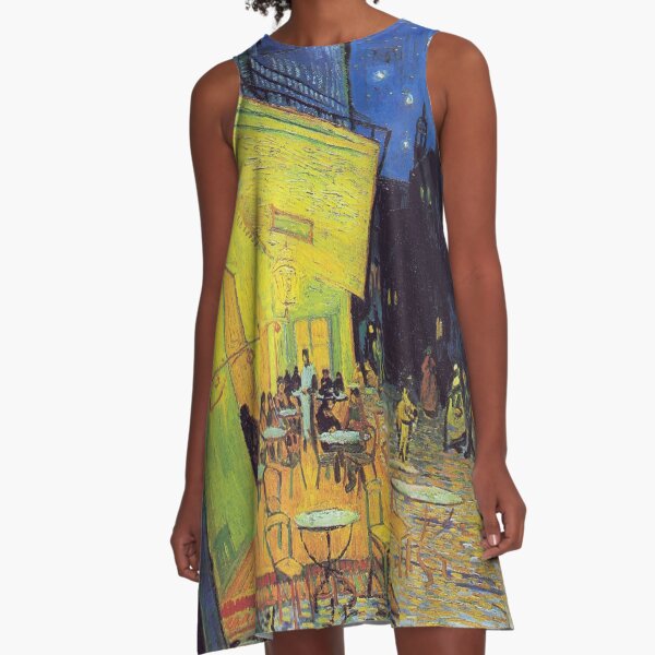 Vincent Van Gogh Vestido acampanado