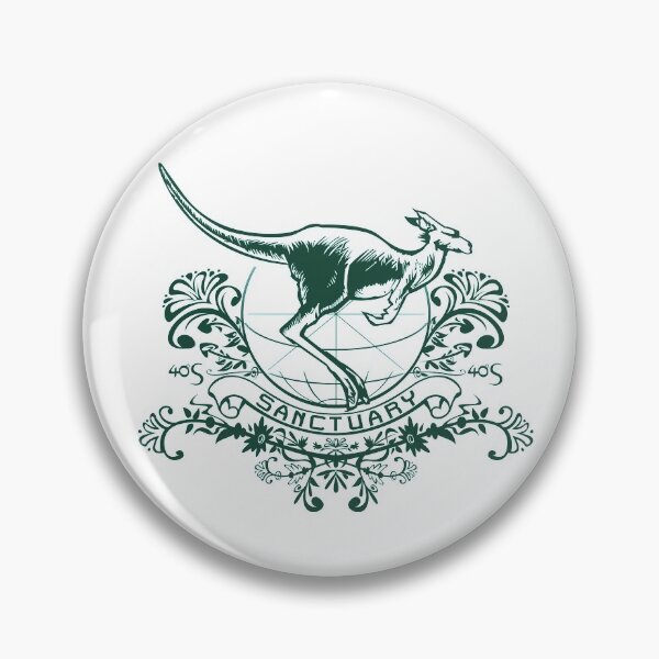 Item preview, Kangaroo Sanctuary Crest designed and sold by 40degreesSouth.