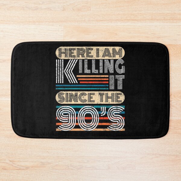 Item preview, 30th Birthday Here I Am Killing It Since The 90s Retro Style Gift designed and sold by T-minus.