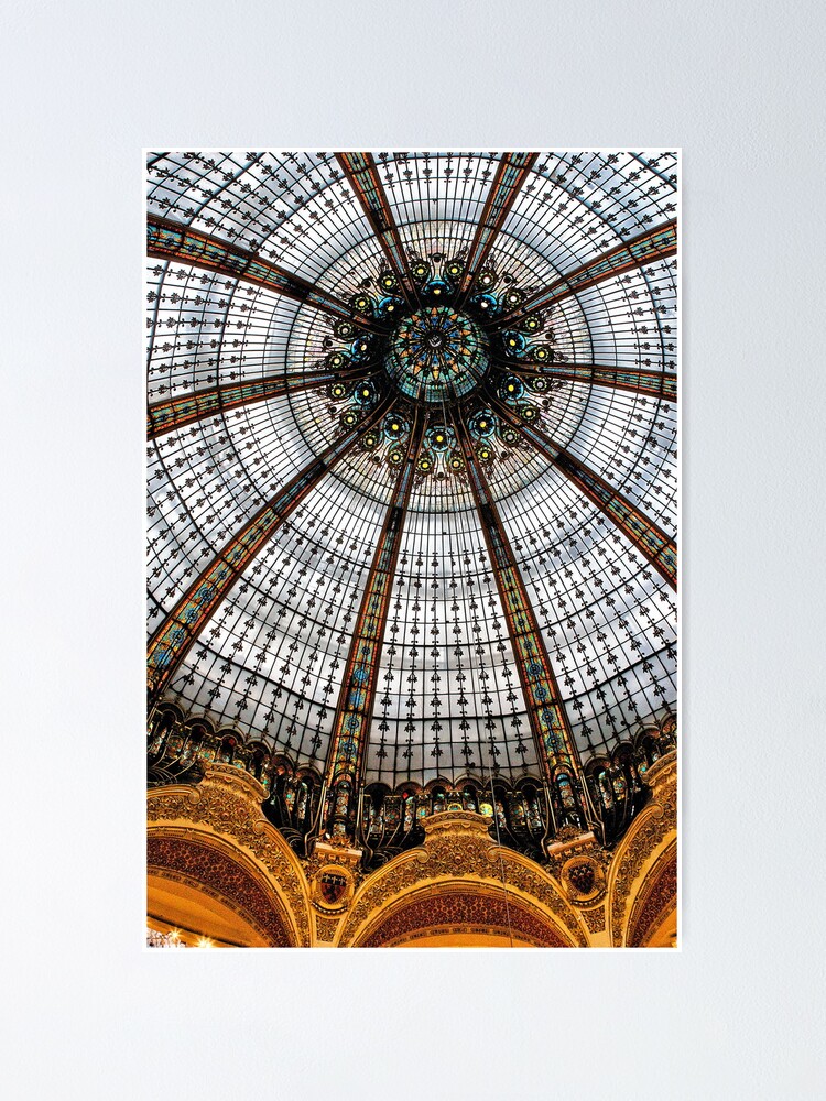 Galeries Lafayette Ceiling Poster