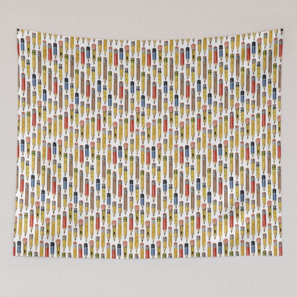 Item preview, Tiny Pencils over White by Robayre designed and sold by Robayre.