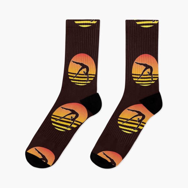 Item preview, Awesome sunset gymnast if its to be Its up to Me gift for gymnastics girl designed and sold by LGamble12345.
