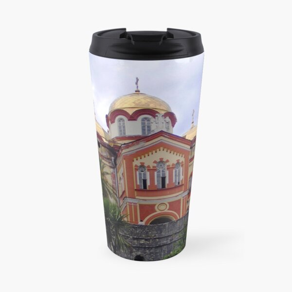 temple in Abkhazia Travel Mug