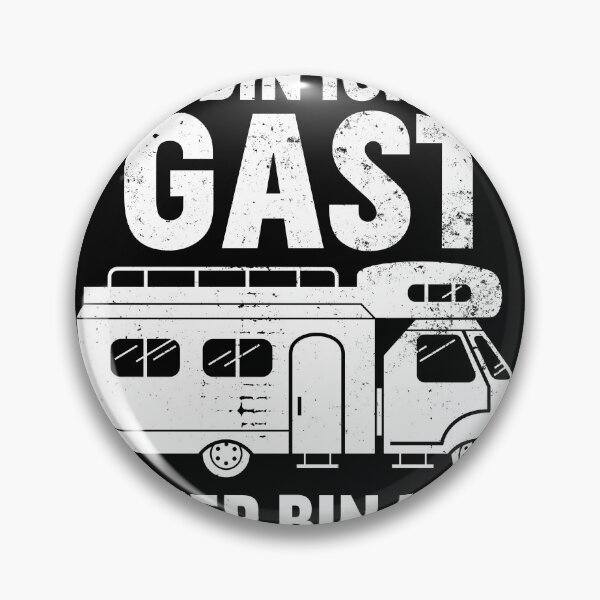 Item preview, Here I am at home - Vintage Motorhome Gift designed and sold by m-huppmann.