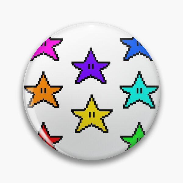 Item preview, Rainbow Stars Pixel Colors designed and sold by Kolsab.