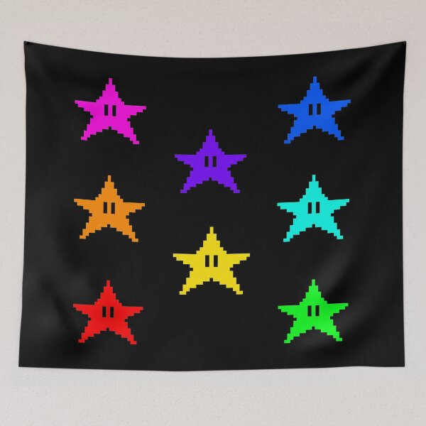 Item preview, Rainbow Stars Pixel Colors designed and sold by Kolsab.