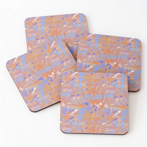 Item preview, Tropical Abstract Pattern - Grapefruit designed and sold by Olooriel.